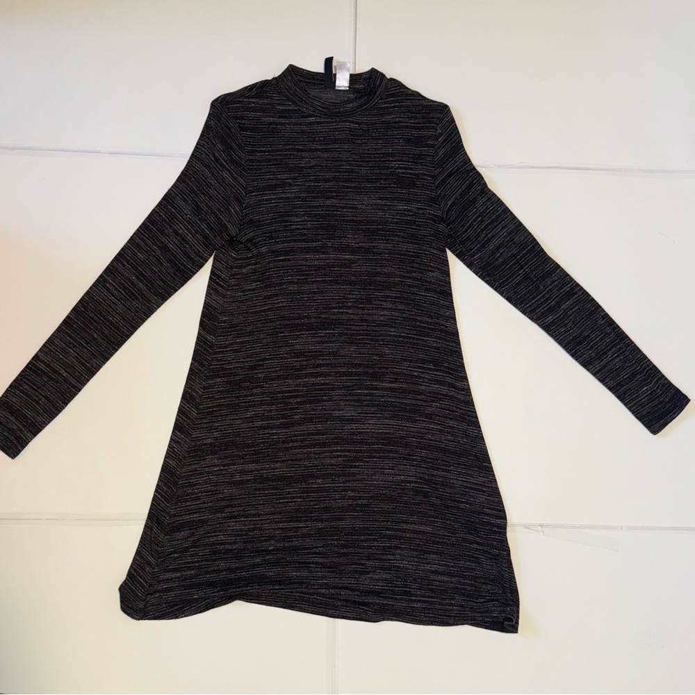 DIVIDED by H&M Dark Gray Knit Dress